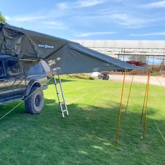 ROOF TOP TENT - Desert Armor Warrior XL / Tank XL RTT Awning - Picture 5 of 9